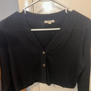 Maurices Black Cardigan Sweater
